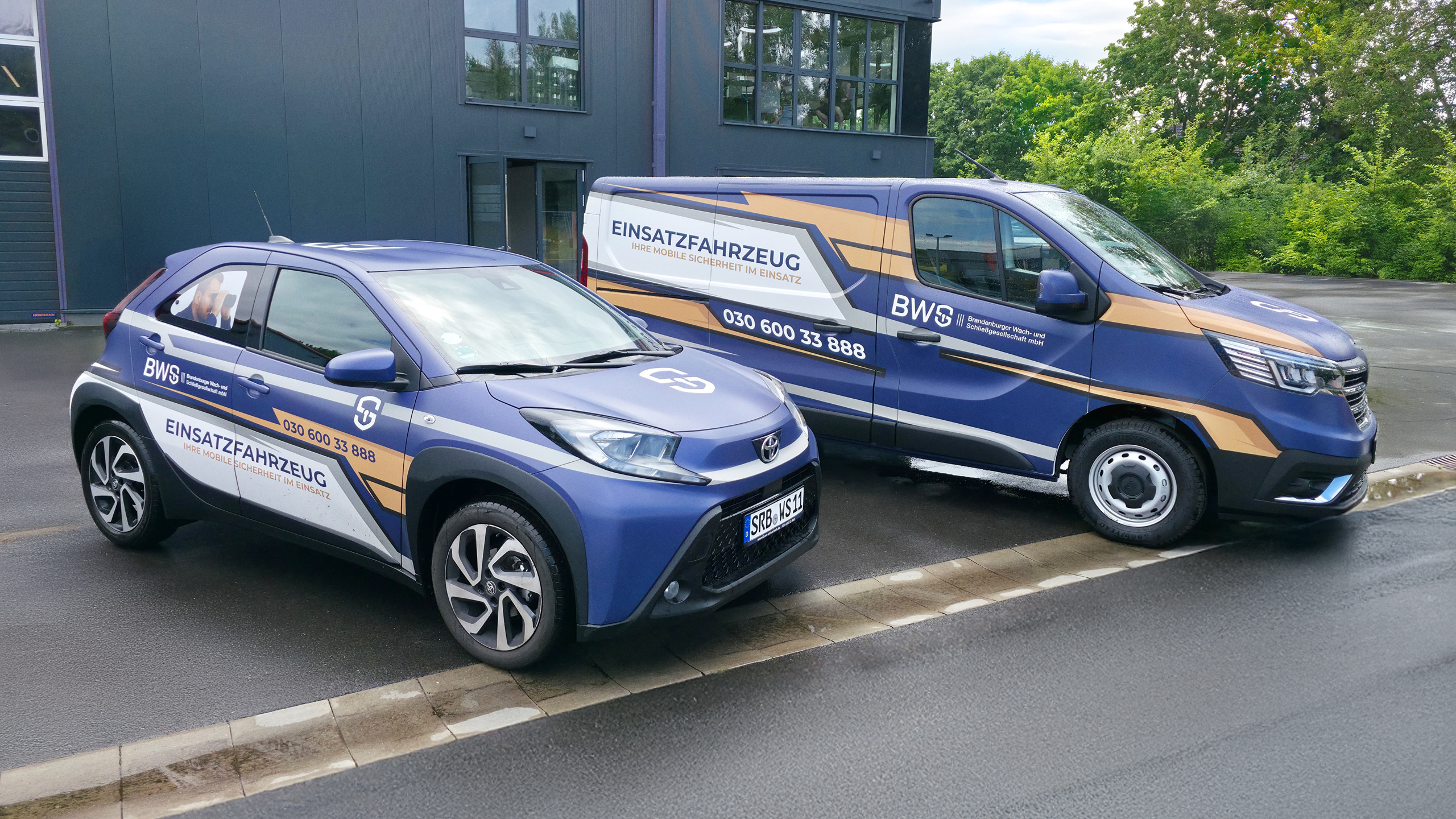BWS Sicherheit Jubiläum – Teamfoto