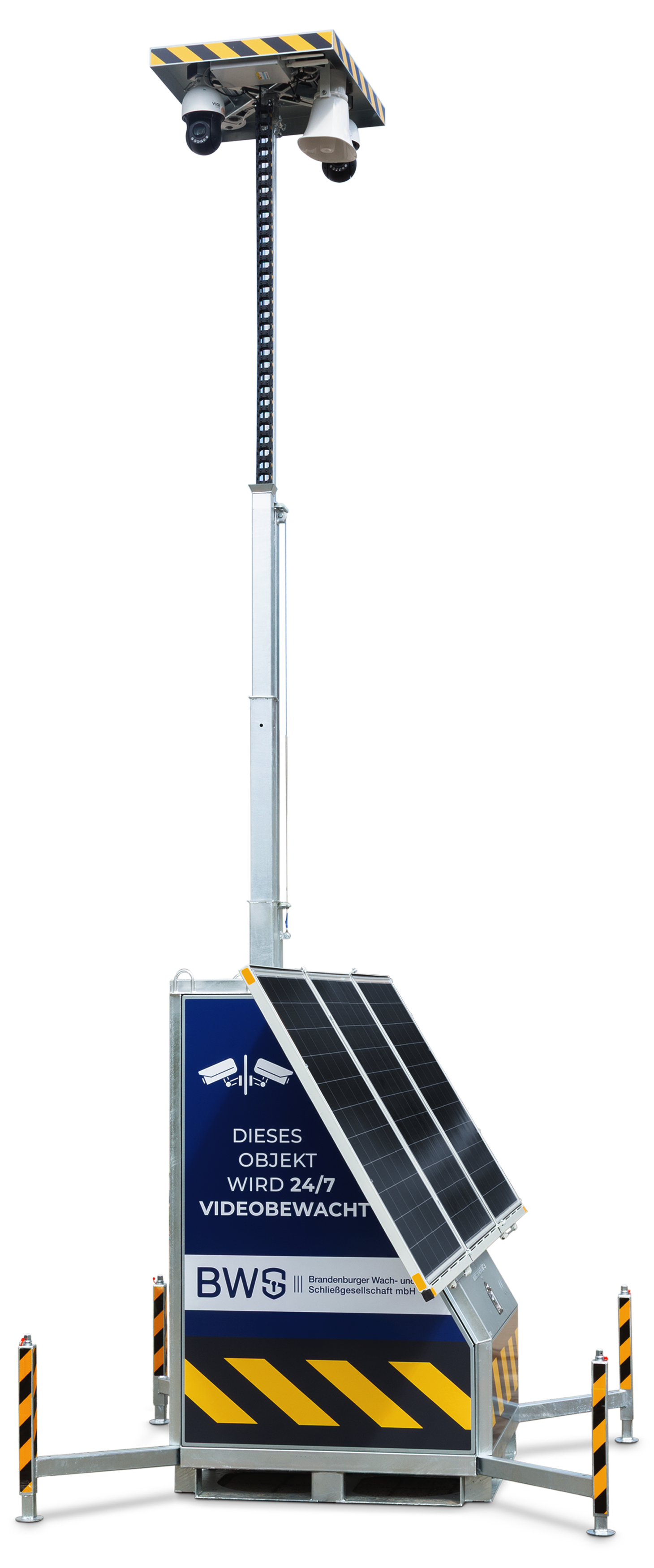 Mobiler Kameraturm - BWS Solar Guard