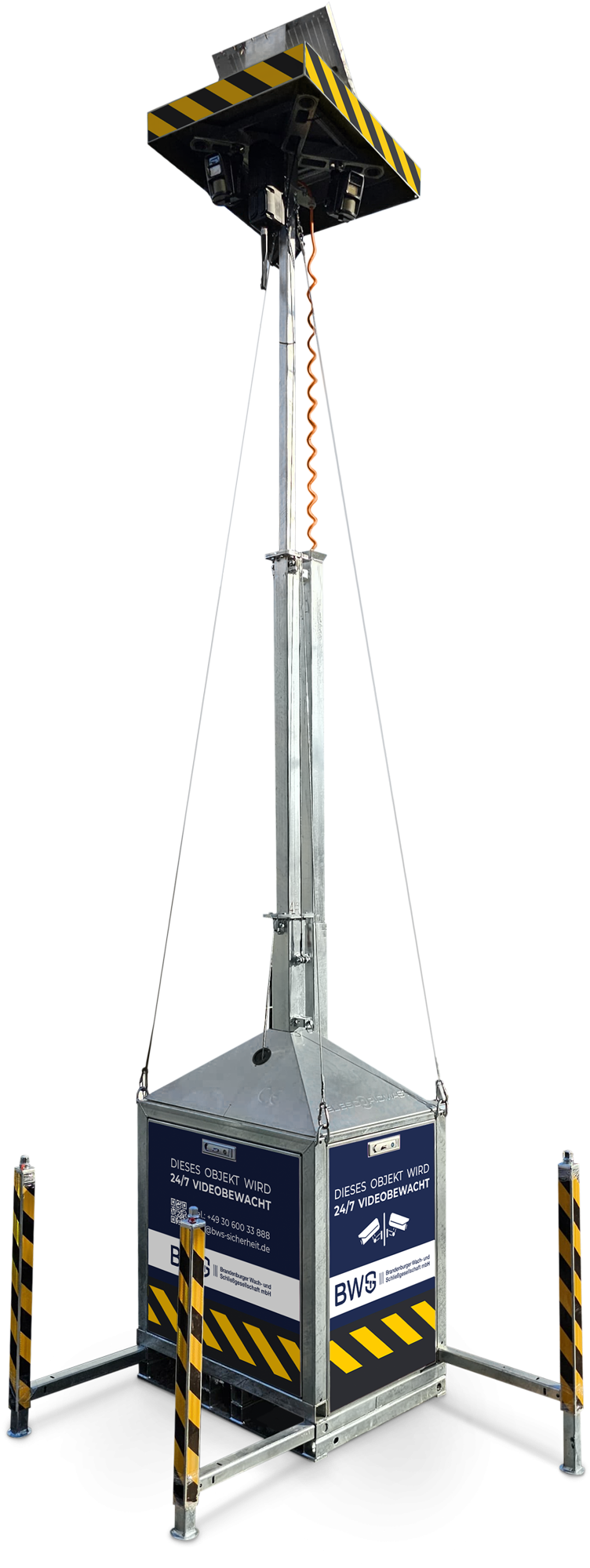 Mobiler Kameraturm - BWS Compact Guard